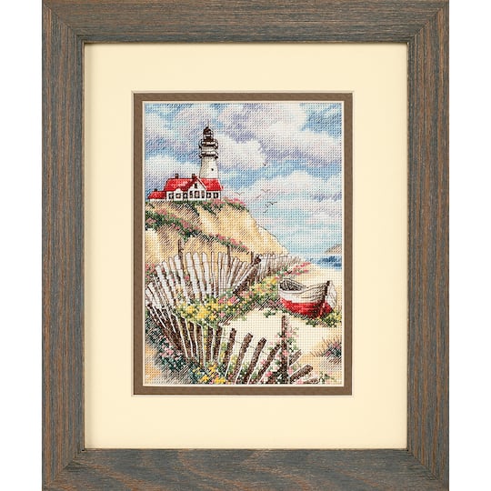 Dimensions&#xAE; Gold Petite Collection&#xAE; Cliffside Beacon Counted Cross Stitch Kit